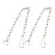 thumbnail image 4 of 2x para aletas de inodoro Accesorios de repuesto para sistemas de descarga Durabilidad Resistentes Premium Fáciles de instalar Piezas para, 4 of 8