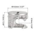 thumbnail image 2 of Leva Bloqueo Tuerca para Muebles, 8uds 14,6 x 11,6mm Junta Conector Bloqueo Tuercas Muebles Conexión Leva Montajes, 2 of 5