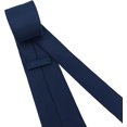 thumbnail image 3 of LAICAIW Men's Ties Solid Pure Color Plain Formal Black Ties For Men, 3 of 5