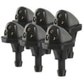 thumbnail image 1 of UPOUART 6Pcs Auto Windshield Washer Nozzles Black Car Wiper Parts Replacement Spray Kit, 1 of 8