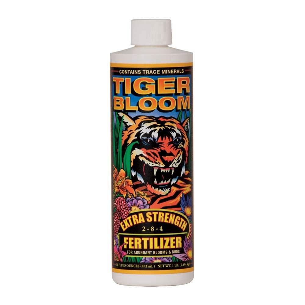 FoxFarm Nutrients Plant Food Liquid Fertilizer: Big Bloom, Grow Big, Tiger Bloom (16 oz Bottles) + Twin Canaries Chart