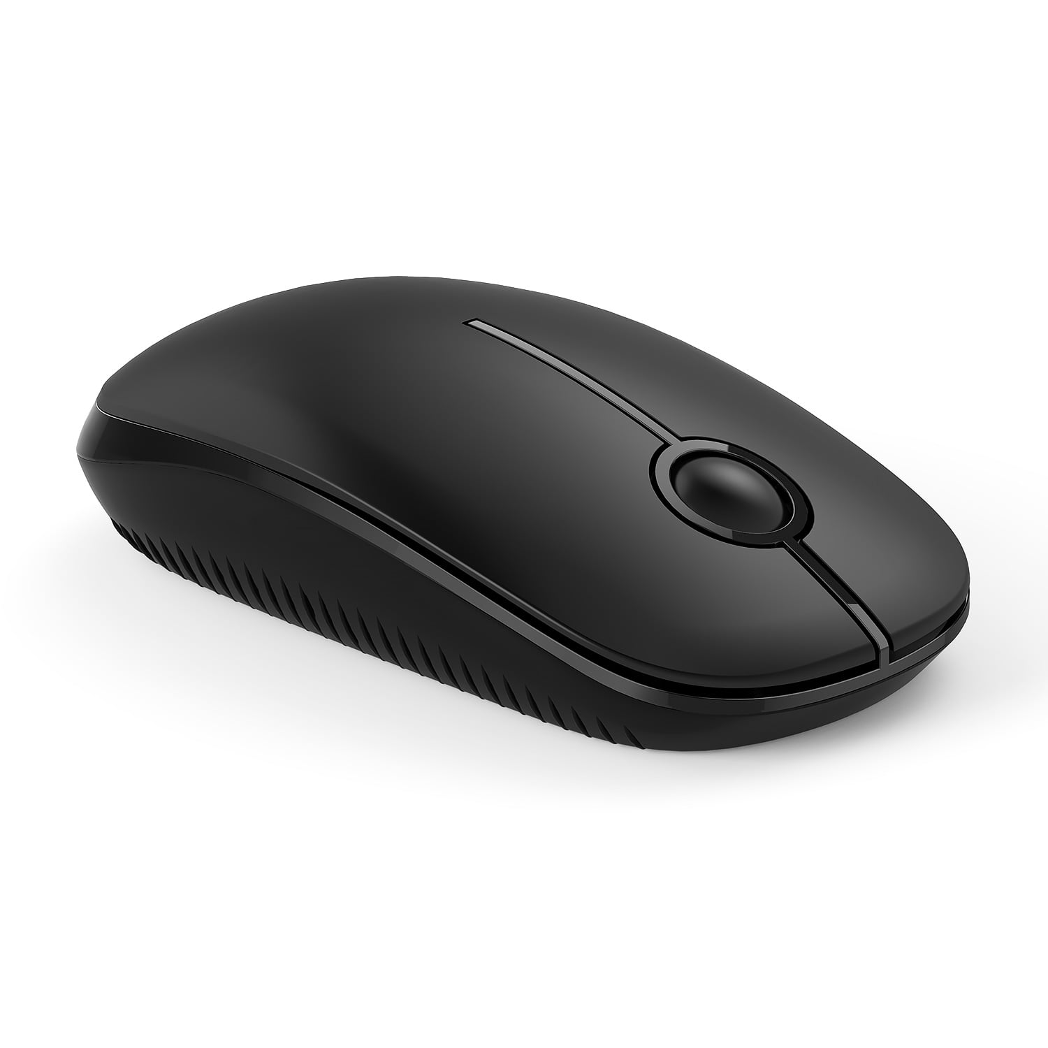 VIVEFOX 2.4G Wireless Mouse, Slim Portable Computer Mouse with Nano Receiver, Mute Mobile