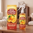 thumbnail image 4 of Wood Polishing Restoration Spray, Oil Wax Furniture, Floor, and Cabinet Polish, Conceals Scratches and Restores Shine, 4 of 9