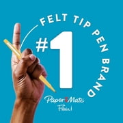 Sanford Felt Tip Pen - Black Ink - 4 Pack