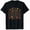 Black-11, variant on Women's Fall T-Shirt, Hello Fall Stacked Pumpkins Graphic, Autumn Harvest Short Sleeve Casual Shirt