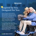 thumbnail image 5 of Journey So Lite Folding Power Scooter, Lightweight, 5 mph Max Adjustable Speed, Blue, 5 of 10