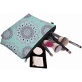 thumbnail image 3 of Small Makeup Bag Mandala Flowers Printed Cosmetic Bag for Purse Womens Pouch Organizer Bags for A Gift(51456), 3 of 4