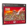 thumbnail image 2 of YouTheFan 9029700 Kansas Chefs de Ville Joe Compagnon Puzzle - 500 Pièces, 2 of 5