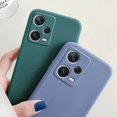 thumbnail image 3 of Carcasa Para Xiaomi Redmi Note 11S 12 Pro 4G Plus 5G Silicona Líquida Trasera TPU Funda Blanda, 3 of 4