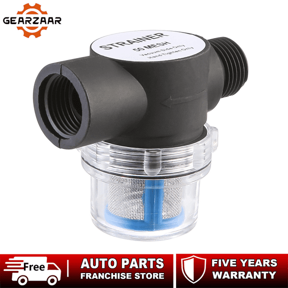 RV Camper Water Pump RV Camper Strainer Filter RV Camper Freshwater Strainer