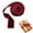 We3, variant on Clearance Red Velvet Ribbon Roll, Single-Sided Soft Craft Ribbon for Gift Wrapping Bow Making Christmas DIY Decor