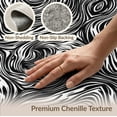 thumbnail image 6 of ODIKA 9'x12' Washable Area Rug Snack Inspired Spotted Marbled Patchwork Bold Motif Cow Abstract Refined for Master Suite, California King, Under Bed, Non-Shedding, Easy Care, 6 of 7