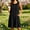 Black, variant on Tank Dress for Women Womens Dresses Casual Loose Fit 2026 Summer Sleeveless Crew Neck Embroidery Conservative Dress for Club and Bar S-2XL