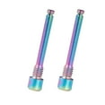 thumbnail image 3 of 4pc Titanium Bolts for Bicycle Disc Brake Pad Threaded Pin Inserts Screw Dazzle Color & Titanium, 3 of 4