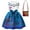 Dress+bag, variant on Little Kids Girls Mirabell Dress Sleeveless Halloween Cosplay Princess Outfit