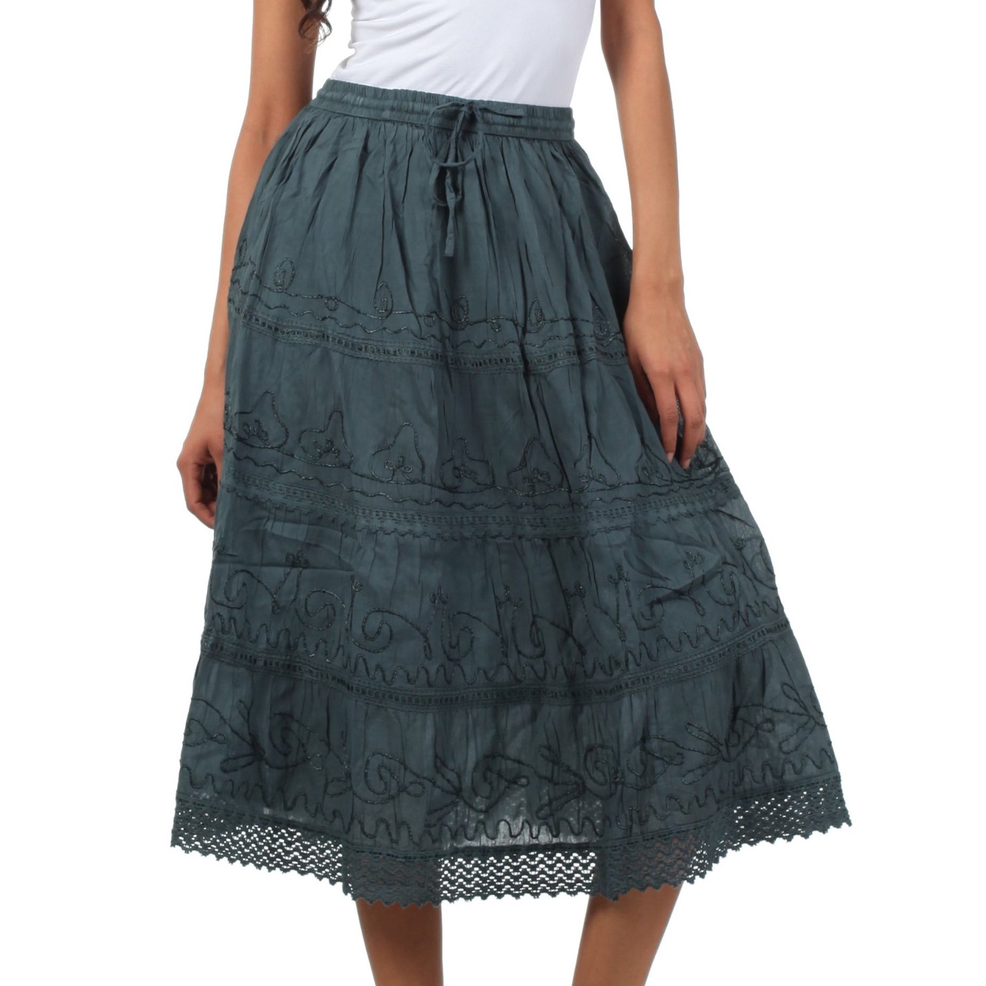 Cotton Skirt Designer 'One Size'