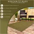 thumbnail image 6 of Koeckritz Rugs 12'x14' Olive Green Premium Indoor Outdoor Rug Durable, Fade-Resistant, Easy Care, 6 of 7