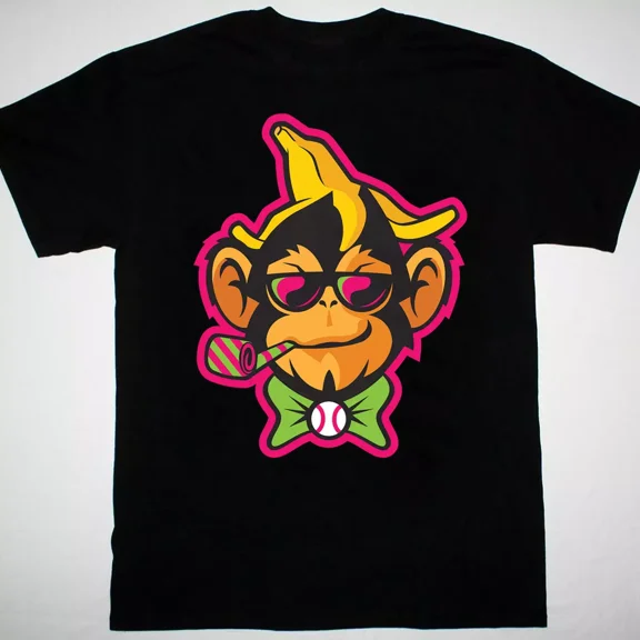 Funny Party Animals Baseball Graphic Tee