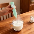 thumbnail image 5 of USB-C Rechargeable Milk Frother, Handheld Electric Drink Mixer with Stainless Steel Whisk, 3-Speed Foam Maker for Coffee, Latte, Hot Chocolate, Matcha, and Protein Shakes, 5 of 5