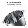 thumbnail image 4 of Electric Meat Grinder 3L Large Household Capacity Stainless Steel 2 Gears 300W High Power Kitchen Cooker Blender, 4 of 7