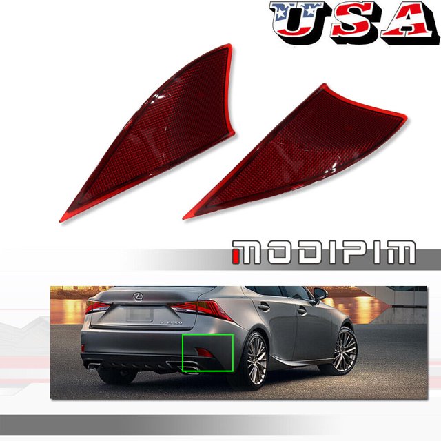Anti collision reflector light rear light right/left lens suitable for Lexus IS250 IS350 2014-2020-