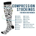 thumbnail image 4 of joogoo Skeleton Cartoon Socks Women Men Knee High Sock, 4 of 8