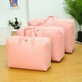 thumbnail image 4 of EIMELI Sac de Rangement pour Couette Imperméable en Lin de Coton pour Garde-Robe, 4 of 8