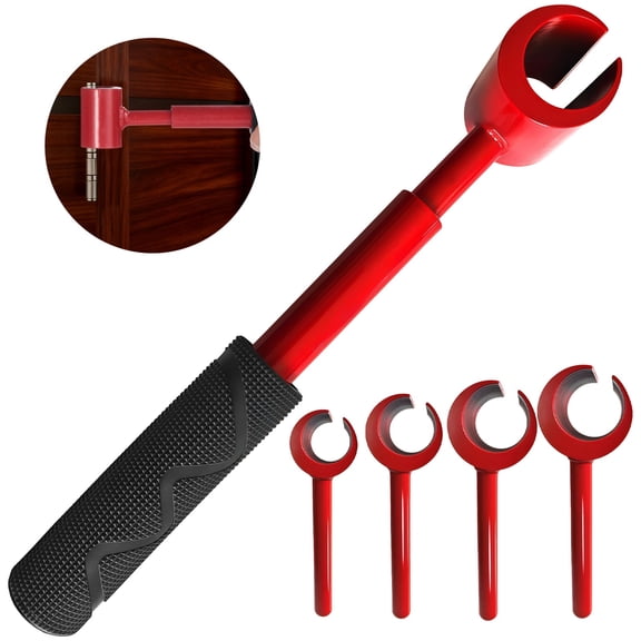 Hinge Gap Adjustment Wrench Set, 4-in-1 Door Hinge Repair Tools, 0.55"/ 0.71"/ 0.91"/ 0.98", Precision Adjusting Wrenches, Multi-Size Door Alignment Tool Kit
