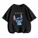 thumbnail image 2 of Lindas camisetas de Stitch, camisetas para niñas de 3 a 14 años, ropa para niñas, camisetas de manga corta para niños, ropa para niños, mono de verano, 2 of 5