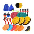 thumbnail image 1 of Abbracc Ensemble de Brosses de Nettoyage Automobile Polyvalent pour Tableau de Bord, Brosse de Détail de Roue 29 Pcs, 1 of 9
