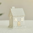 thumbnail image 3 of JVBTVB Luminous Ceramic Christmas Village Decoration with Deer & Snowman, Elegant White Ceramic House Night Light for Holiday Tabletop Decor 2025, 3 of 6