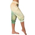 thumbnail image 3 of Mlzmgr Pantalons Raccourcis pour Femmes Teinture sur Nœuds Bas Resserré Mode Capris Imprimés Pantalons de Sport Tendance avec Poches, 3 of 6