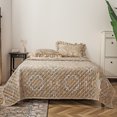 thumbnail image 2 of AI WINSURE-colchas Vintage acolchadas de verano, 3 piezas, 220x240, cubierta de cama doble, con 2 fundas de almohada, 2 of 5