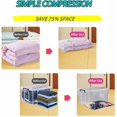 thumbnail image 2 of Electric Pump Set Vacuum Storage Bags, 4Pcs Extra-large Compression Bags for Bedding, Travel Packing Organizer, Space-saving Reusable Bags for Home Closet, 2 of 5