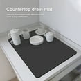 thumbnail image 1 of YAOMOBB Coffee Maker Mat Countertop Drying Mat Super Absorbent slip Foldable Large Rectangle Dish Bowl Plate Dinnerware Mat, 1 of 7