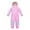 Pink, variant on Kuleyang Breathable Kids Ski Suit One-Piece Waterproof Windproof, Premium Matte Snowsuit for Boys Girls, Winter Jumpsuit Overalls for Skiing Snowboarding Hiking Camping