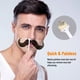 thumbnail image 2 of Kit de cera para la nariz 100 g/3,5 oz Depilación nasal rápida y fácil para hombres y mujeres Cera removedora con 20 aplicadores 10 vasos de papel 10 protectores para bigote, 2 of 7