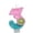 A003- Style C, variant on Cartoon Sparkle Birthday Candle - Creative Number Design with Daisy Decor for Kids, Birthday Parties, Cake Toppers