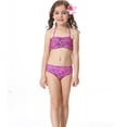 thumbnail image 3 of Girls Mermaid Tail Swimsuit Bikini Set Swimwear Swimming Costume Bathing, 3 of 5