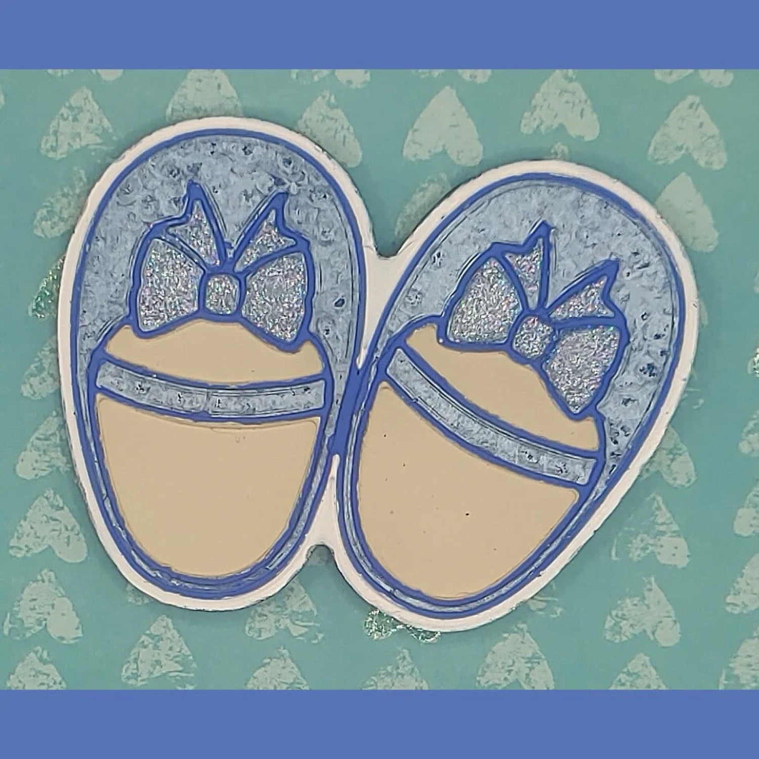 Baby Shoes Silicone Freshie Mold