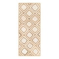 thumbnail image 6 of Unique Loom Braided Jute Collection Area Rug - Bengal (2' 7" x 6' 1" Runner Natural/Ivory), 6 of 7