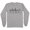 Gray, variant on Skyline Cuba Long Sleeve Shirt Unisex Large White