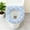 Blue, variant on Luminous Toilet Seat Glow in Dark Washable Plush Comfort Night Use Bathroom Essential Easy Cleaning Zipper Design Universal Fit Home Safety