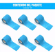 thumbnail image 2 of Cinta Venda Elástica Cohesiva Autoadherible 4.5 m* 5 cm 6 pcs Azules, 2 of 5