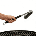 thumbnail image 2 of N NAAMGWOJYUN Cleaning brushes for barbecue grill Stainless Steel Bristles, Long Handle, 2 of 8