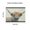 thumbnail image 3 of Orinice Cow Portrait Print Decor, Wildlife Artwork Poster, Printable Farm Animal Canvas, Farmhouse Wall Decoration, Home Office  16x12in, 3 of 6
