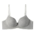 thumbnail image 2 of Hemlock No Underwire Plus Size Bras, No Underwire Plus Size Bra, Comfortable, Supportive, Bralette, Strong Support, Gray Comfortable Supportive Bralettes, Gray S, Size S-XL, 2 of 6