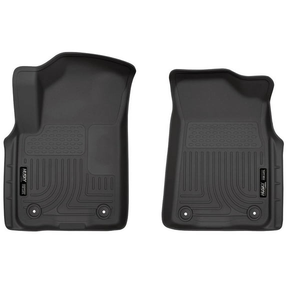 Husky Liners 15231 WeatherBeater Front Floor Liners - 2 Piece Fits 2019-2024 INFINITI QX80, Nissan Armada