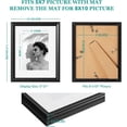 thumbnail image 5 of HOUSE DAY Mother's Day Gifts for Women, 8x10 Picture Frames Set of 6, Pictures Frame for Home Decor, Tabletop Display, Black, 5 of 9