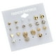 thumbnail image 1 of Anillos de oído accesorio de moda elegante estilo simple aro oreja colgante joyería decoración oreja gotas para fiesta banquete diario vestido dorado 24 pares Monstrate AP008259-01, 1 of 5